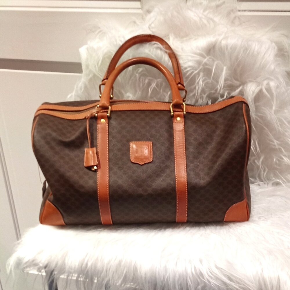 Coming Soon: Immaculate Vintage Celine Macadam Duffel Bag